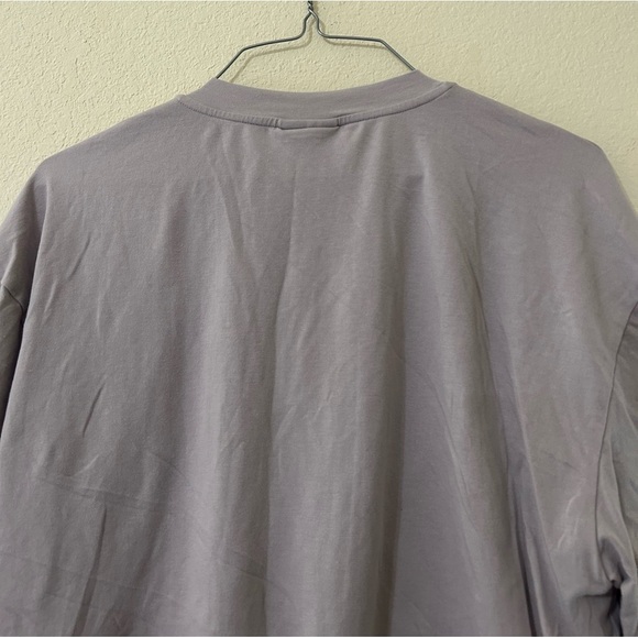 Varley Venice Easy Tee Lavender Womens Size Medium Cotton Stretch Casual Comfort - Picture 6 of 9